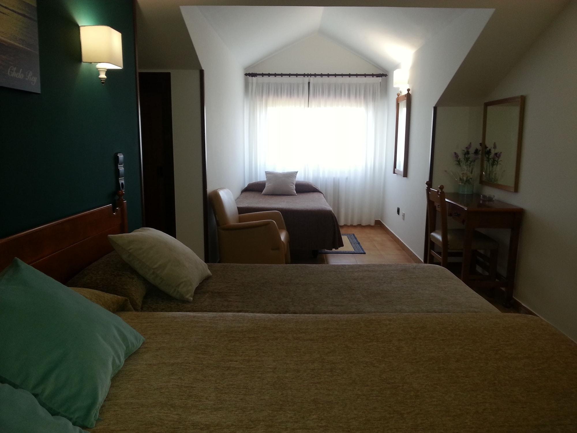 Hotel Delfin Azul Playa de la Lanzada Esterno foto