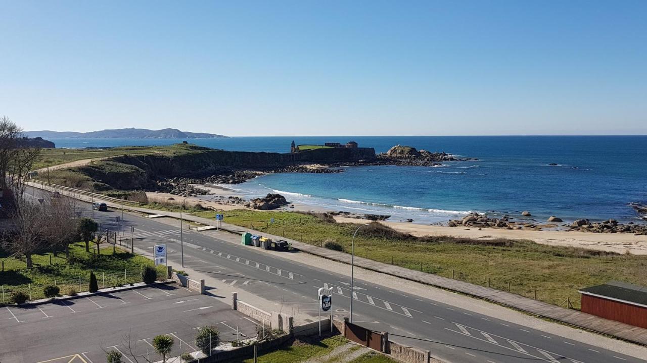 Hotel Delfin Azul Playa de la Lanzada Esterno foto
