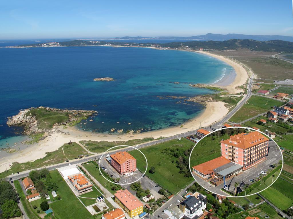 Hotel Delfin Azul Playa de la Lanzada Esterno foto